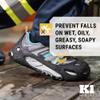K1 SG1 Non-Slip Grip on Oil & Grease for Work/Safety Shoes - Traction Aids for Men & Women in Food Service, Warehouse view 2