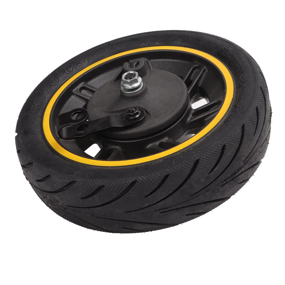 NineFit Basics Scooter Front Wheel Kit, 10 Inch 60/706.5 Scooter Front Wheel with Tire Replacement for Ninebot 9 MAX G30 Electric Scooter, Genericgwqt7gfnzx