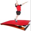 EliteBloom Junior Gymnastics Vaulting Training Equipment for Kids - 2 Springs Indoor Outdoor Home Floor Sport, Beginner ARDS (Rosso 80X50X19Cm)