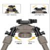CVLIFE Quick Release Picatinny Bipod for Field Use (Flat Dark Earth) view 3