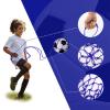 Football Kick Trainer, Soccer Training Aids Soccer Ball Return Trainer Net Soccer Training Equipment Soccer Kick Trainer for Practice(Blue) view 2