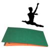 EliteBloom S-Shaped Gymnastics Horse Vault with Thickened Wooden Board, Suitable for Schools Sports Clubs (120 * 60 * 21.5Cm) view 1