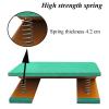 EliteBloom S-Shaped Gymnastics Horse Vault with Thickened Wooden Board, Suitable for Schools Sports Clubs (120 * 60 * 21.5Cm) view 4