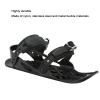 Mini SKI Shoes Black Adjustable Binding for Forest Trails view 2