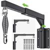 BeneLabel Wall Mount Heavy Bag Hanger with Spring and 360 Swivel 800 lbs Capacity Boxing Bag Bracket -Heavy Duty Punching Bag Hanging Kit with Adjustable Length and Height - Ideal for Home Gym view 1