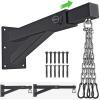 BeneLabel 800 LB Capacity Wall Mount Punching Bag Hanger with Chain Adjustable Length 17-25 inch Heavy Bag Bracket Boxing Bag Hanging Kit for MMA, Muay Thai, Speed Bag view 1
