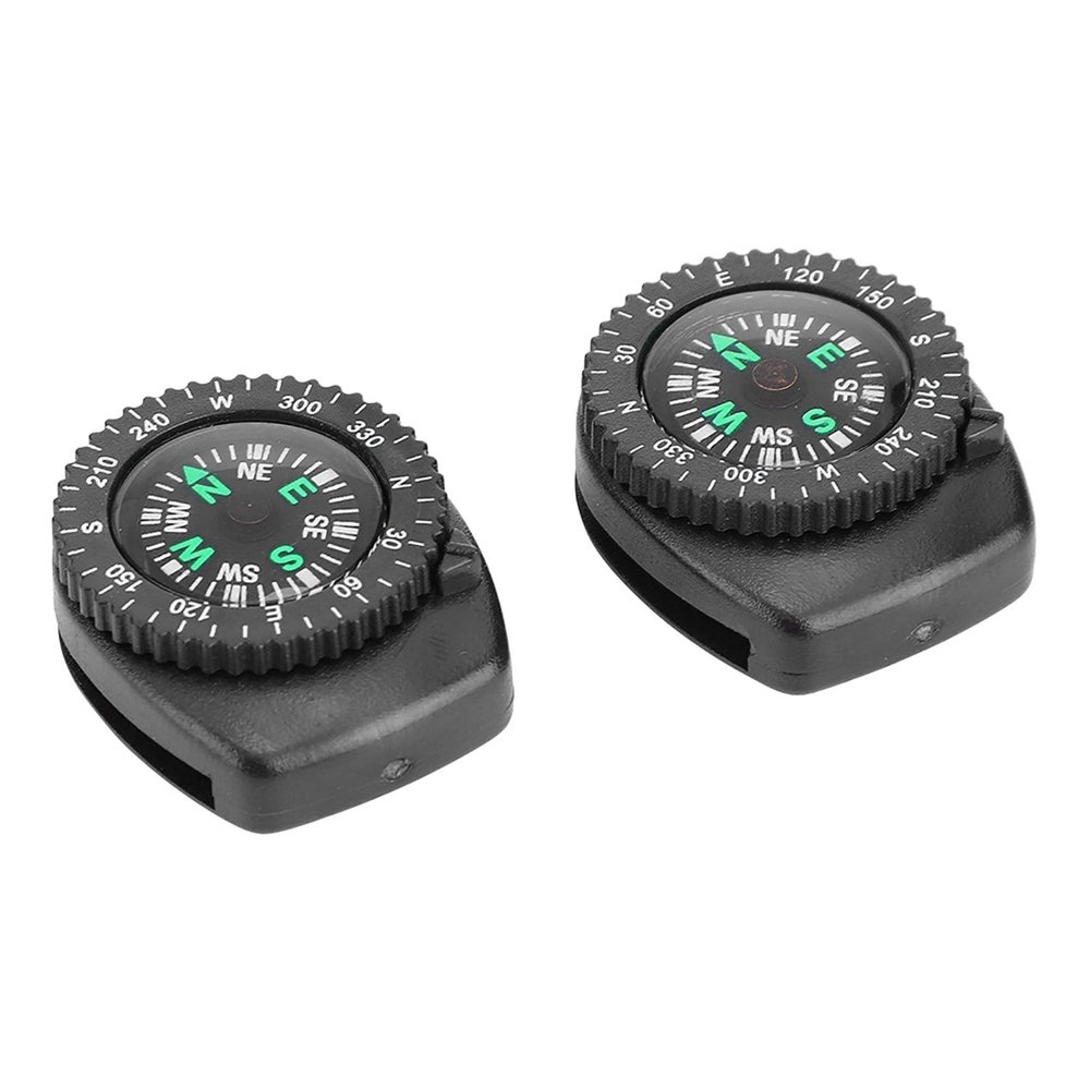 2pcs Portable Watch Band Slip Slide Navigation Wrist Camping Hiking Boating