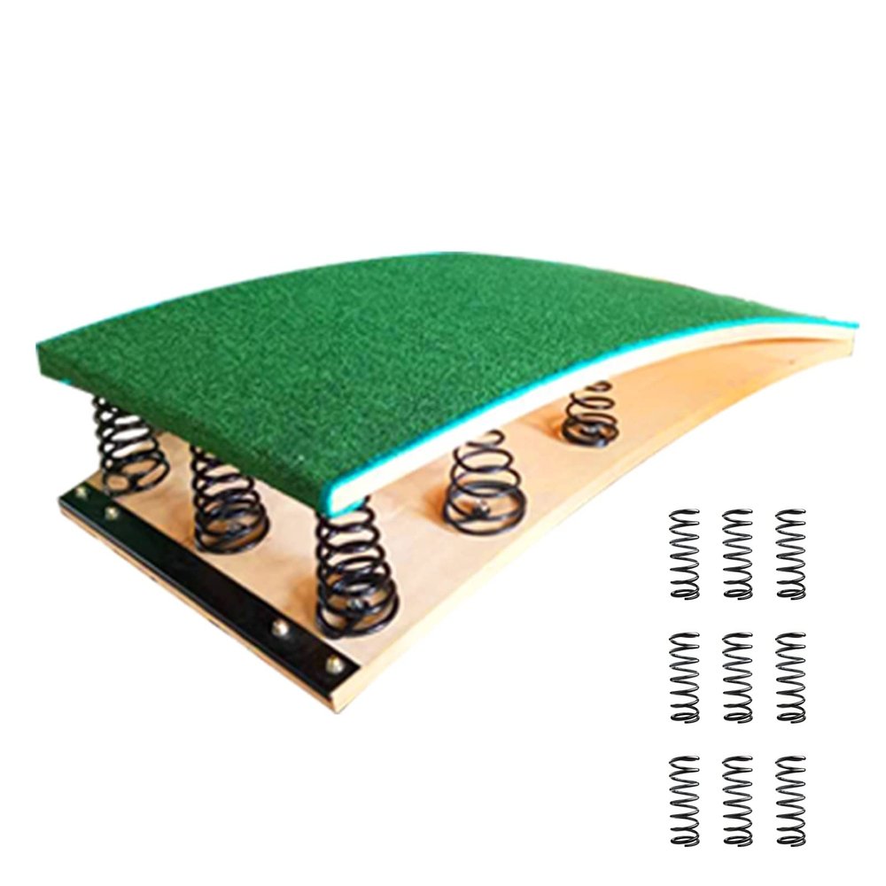 EliteBloom Heavy Dutyadult Spring Gymnastic Ard, Home/Professional No Deformation Vault Spring Board, Load Capacity 120Kg/ 198Lbs