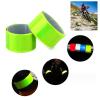 KASFDBMO Reflective Running Wristbands Big Visibility Elasticated Ankle Bands Reflective Armbands Safty Gear For Cycling Walking Reflective Ankle Leg Safety Strips view 3