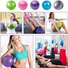 sailupxinyuan Mini Pilates 6 inch Exercise Ball for Yoga,Small Pilates Core Training and Physical Therapy, Improves Balance Home & Gym & Office with Pump(Pink) view 4