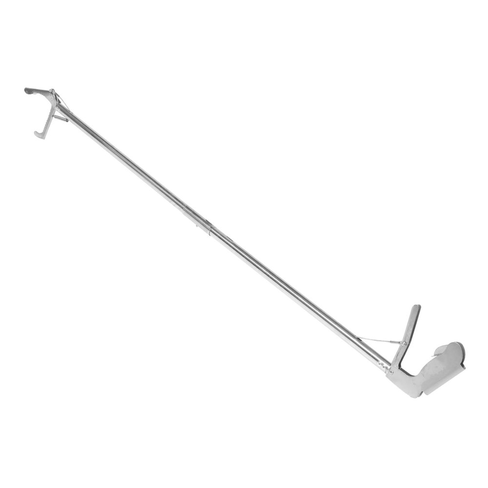 Sosoport Stainless Steel Snake Trap Clip Professional Snake Grabber Simple Catcher Tongs