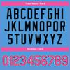 Pisting Personalized Blue Baseball T-Shirt Customized Sports Jersey for Youth Men Women Teens Boys Girls Design Your Own Team Uniform Print Name Number Logo, Casual Short Tee Shirts with Pink Text view 4