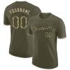 Custom Camo Baseball T-shirts for Youth Men Women, Personalized Olive Green Short Casual Shirt with Name Number Logo Print Front and Back, Design Sports Uniform Team Jerseys for Groups Family Business view 1
