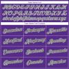 Personalized Purple Baseball T-Shirt Customized Sports Jersey for Youth Men Women Teens Boys Girls Design Your Own Team Uniform Print Name Number Logo, Casual Short Tee Shirts with Black Grey Text view 3