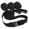jojofuny 4pcs Tie Down Straps for Surfboards and Kayaks and Metal for Securing Luggage and Cargo Easy to Store Vehicle view 1