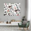 Barber Tools Salon Kits Hanging Tapestry Horizontal Wall Tapestry Large Art Home Decor Yoga Picnic Mat 30"x40" view 4