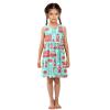 Aflyko Girls Sleeveless Dress Cute Fire Rescue Truck Adorable Tank Play Sundress 2T-8T view 2
