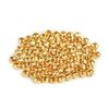 MUUNN 50pcs Tungsten Faceted Slotted Beads for Fly Tying, Sink Deeper and Faster 5 Colors/8 Sizes Slotted Tungsten Beads Fly Tying Beads Head Fly Tying Materials(Gold,3.5mm) view 2