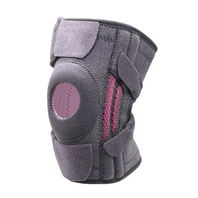 CXML&DASHE Knee Braces, Non Slip Knee Support Wrap, for Knee Pain, Meniscus Tear, ACL, MCL, Arthritis, Working Out Injury Recovery (Gray)