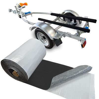 KEOHOLI 12in x 20ft Boat Trailer Bunk Carpet with Adhesive, Marine Outdoor Bunk Carpet for Boats Trailer and Jet Ski Ramps Marine