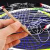 Toddmomy Badminton Racket Stringing Tool Compact Racket Threading Hook for Easy Stringing and Maintenance for Athletes and Enthusiasts view 4
