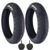 2 Pcs 20 X 4.0 Inch Replacement Fat Bike Tire with Inner Tube 20 Inch Fat Bike Tyre for Mountain Bike,E-Bike or Electric Beach Trikes view 1