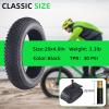 2 Pcs 20 X 4.0 Inch Replacement Fat Bike Tire with Inner Tube 20 Inch Fat Bike Tyre for Mountain Bike,E-Bike or Electric Beach Trikes view 3