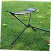 GOOHOCHY Portable Folding Footrest Stool for Camping Lightweight Adjustable Foot Recliner Storage Pouch for Outdoor Use and Relaxation view 2