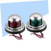 GOOHOCHY Led Boat Signal Lights Durable Red Lamps for Trailers Yachts Rvs Multi-function Stop Turn and Tail Light view 2