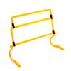 LIOOBO Removable Training Hurdles Yellow Agility Equipment for Soccer and Football Drills for Speed Footwork and Cardio Training and Stable Design for Outdoor Use view 1