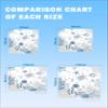 Blue Sea Turtle Beach Blanket Large with Stakes Waterproof Sandproof Beach Mat with Corner Pockets for Outdoor Travel Camping Hiking Picnic Essentials,Coastal Ocean Coral Seaweed Jellyfish 84"x108" view 3