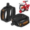 GANAZONO Children's Bike Pedals Purple Durable Anti-Slip for Kids Bicycles Easy Install Bike Accessories Random Color view 1