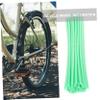 HANABASS 144pcs Motorcycle Wheel Decorative Covers Reflective Bike Wraps for Enhanced Safety Durable Material Fits Motorcycles Mountain Bikes Green view 2