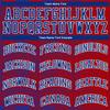 Customized Basketball Jersey Suits Red Blue Design Sportswear for Youth Boys Men Women Girls Personalized Team Uniform Shirts & Shorts Sets with Name Number Logo Print Front and Back view 3