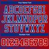 Customized Basketball Jersey Suits Red Blue Design Sportswear for Youth Boys Men Women Girls Personalized Team Uniform Shirts & Shorts Sets with Name Number Logo Print Front and Back view 4