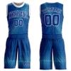 Custom Unisex Blue White Basketball Jerseys for Women Men Youth, Design Your Own Sports Team Uniforms, Personalized Casual Shirts and Shorts Sets with Logo Name Number Print view 1