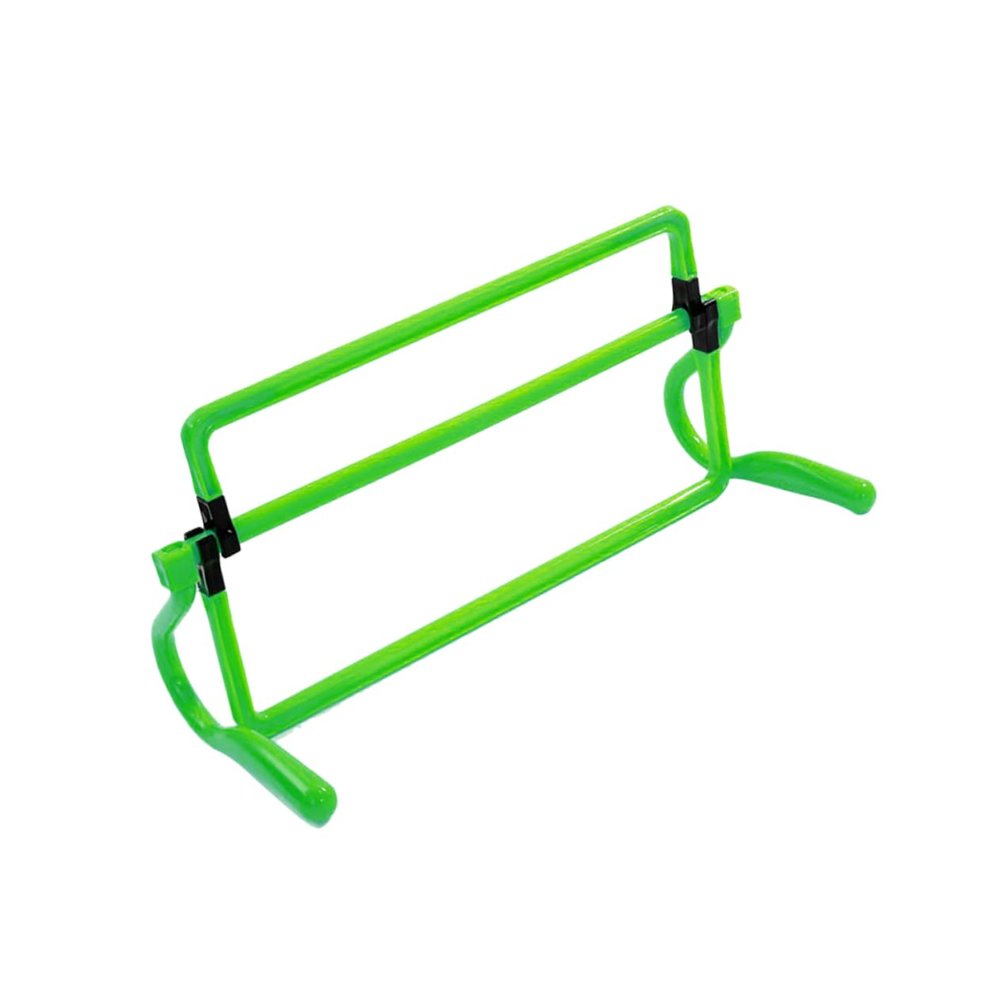 Outanaya Removable Agility Hurdles for Soccer Training Fitness Equipment for Jumping and Speed Exercises Green Obstacles for Athletes and Sports Drills