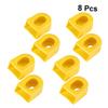 Outanaya 8pcs Crank Arm Protectors Wear-Resistant Silicone Covers for Mountain Road Bikes Yellow Fit for Cranksets Shock Scratch Protection view 2
