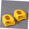 Outanaya 8pcs Crank Arm Protectors Wear-Resistant Silicone Covers for Mountain Road Bikes Yellow Fit for Cranksets Shock Scratch Protection view 3