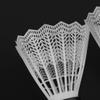 Lily Brown 12Pcs White Badminton Plastic Shuttlecocks Indoor Outdoor Gym Sports Accessories Shuttlecocks Badminton Kids view 2