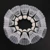 Lily Brown 12Pcs White Badminton Plastic Shuttlecocks Indoor Outdoor Gym Sports Accessories Shuttlecocks Badminton Kids view 3