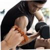 Anneome 1pair Non-Slip Pull up Gloves for Men Weightlifting Hand Grips Breathable Fingerless Gym Gloves for Fitness Training Cycling and Weightlifting Activities view 2