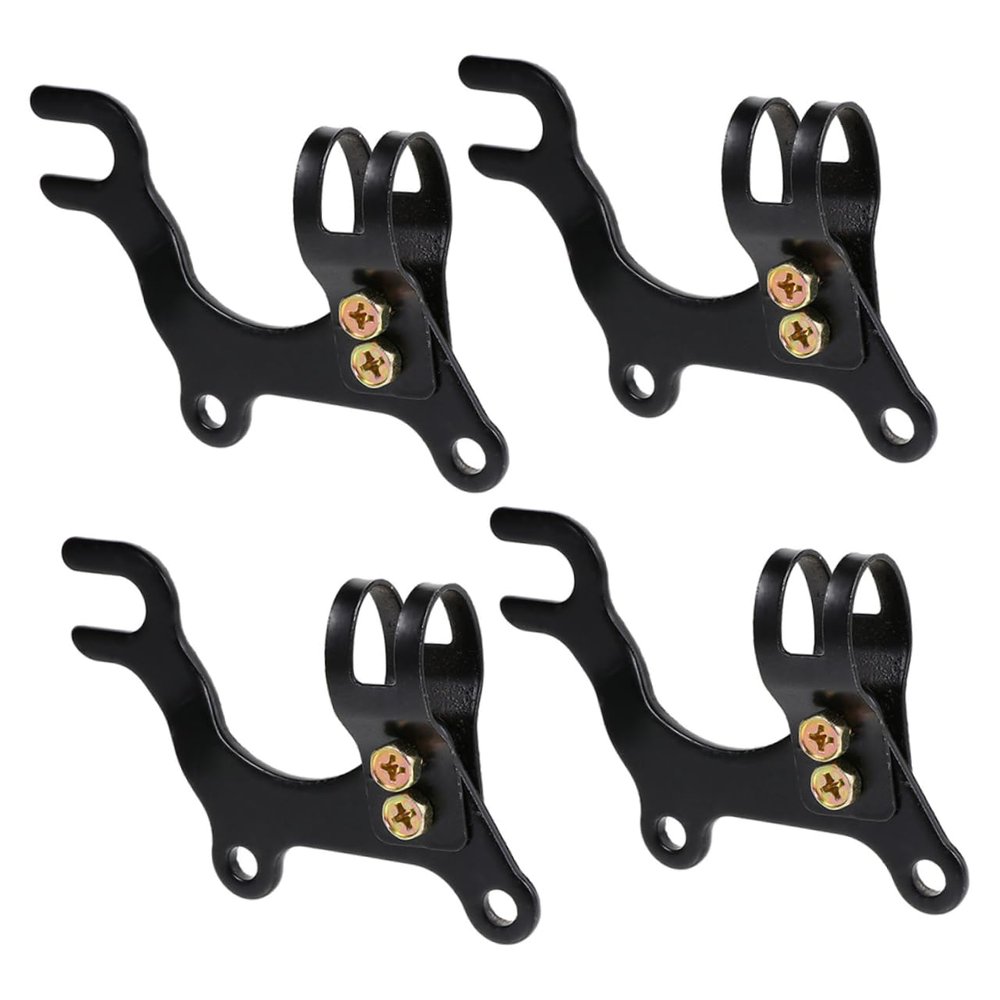 HANABASS 4pcs Bike Disc Brake Caliper Adapter Disc Brake Bracket for Bicycle Material Easy Installation