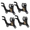 HANABASS 4pcs Bike Disc Brake Caliper Adapter Disc Brake Bracket for Bicycle Material Easy Installation view 1
