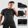 Niksa 2/4/5 Pack Compression Shirts for Men, Short/Long Sleeve Athletic Rash Guard Base Layer Undershirt Gear Workout T Shirt Men's Compression Shirts for Sports view 4