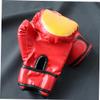 Anneome 2pairs Boy Girl Thai Gloves Boys and Girls Boxing Gloves Training for and Comfortable Sparring Breathable Mesh view 4
