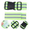 HANABASS 2 Pcs Reflective Arm Straps for Night Running and Cycling Adjustable Reflective Safety Belt for Men and Women for Increased Safety view 3