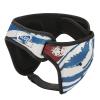 Gelozid Adjustable Wrestling Headgear for BJJ, MMA Grappling and Training, Ear Guard and Cauliflower Protection Helmet (Large, 20.7-24.6in, White and Blue)