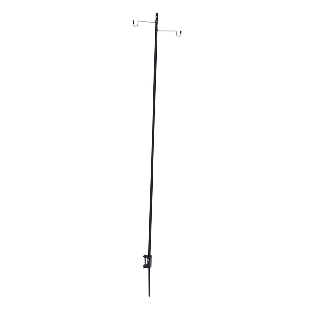 HANABASS 1set Folding Aluminum Alloy Camping Lamp Stand Lightweight Portable Light Holder for Outdoor Adventures for Hiking Fishing and Picnics