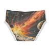 ALAZA Starry Sky Planet Solar System Boys' Briefs Soft Underwear Available in Sizes 5t Multicolor view 3